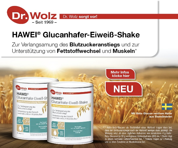HAWEI-Glucanhafer-Eiweiß-Shake